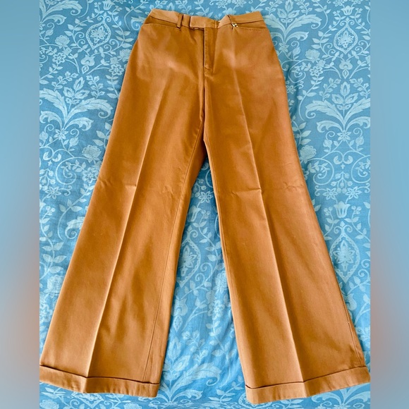 Gucci Pants - Vtg Gucci cotton pants, size 42 Italian. Nice cut, rich brown, great condition